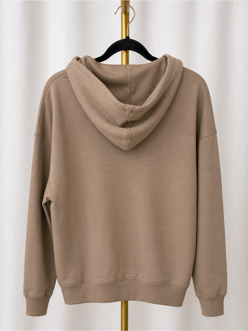 Zenana Outfitters Women's Tan Pullover Hoodie - Picture 2 of 2